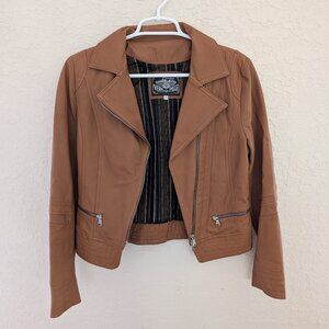 Authentic Italian Moto Jacket Size 44 Made in Italy